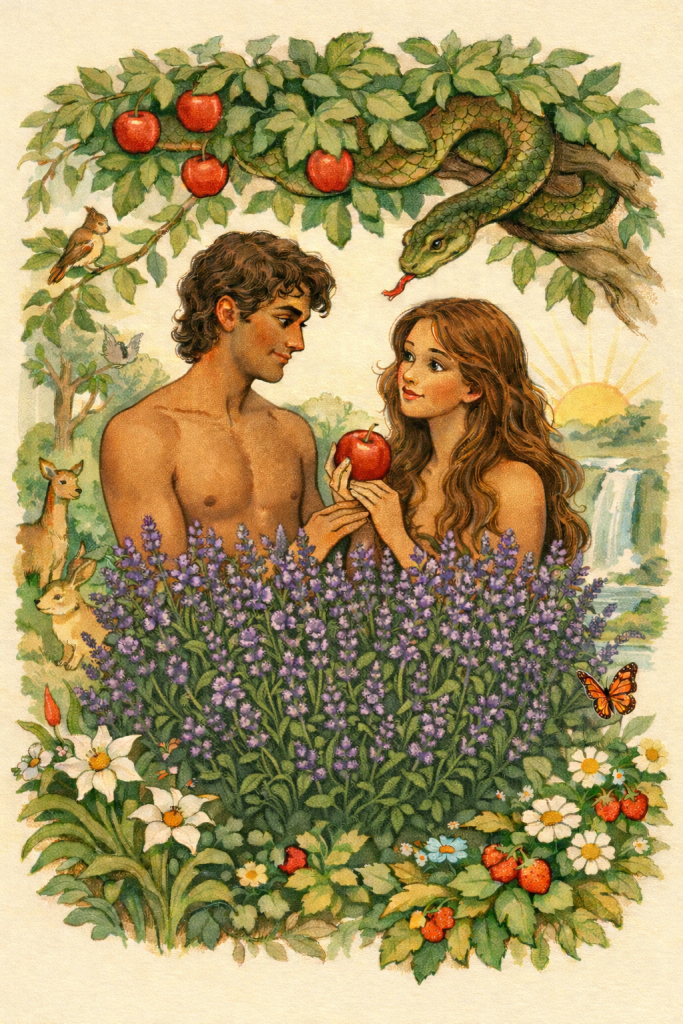 Adam and Eve Garden of Eden Genesis 1-2